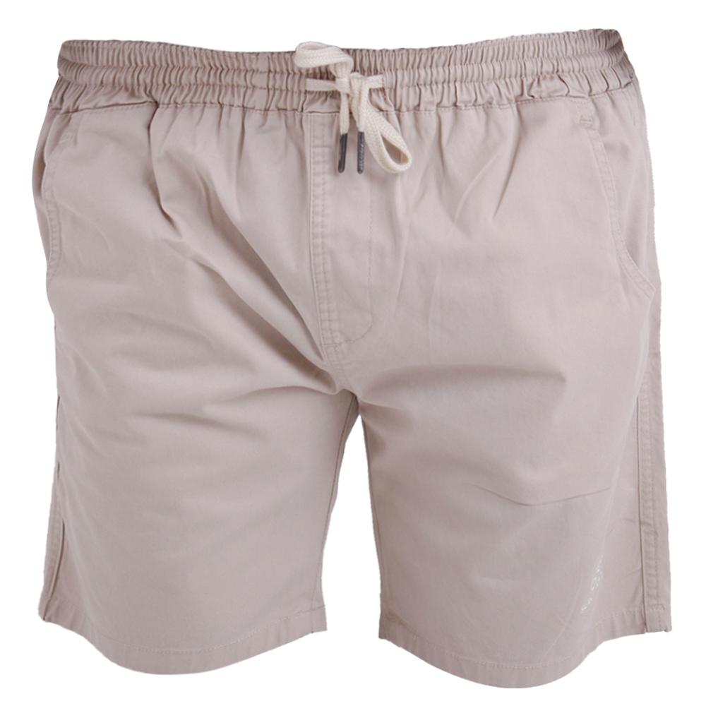 Beige Men\'s Salomon OLLY M Shorts | 130-LXVWOB