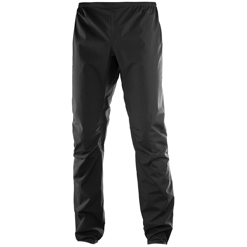 Black Men's Salomon BONATTI WP U Pants | 290-PAUVKL