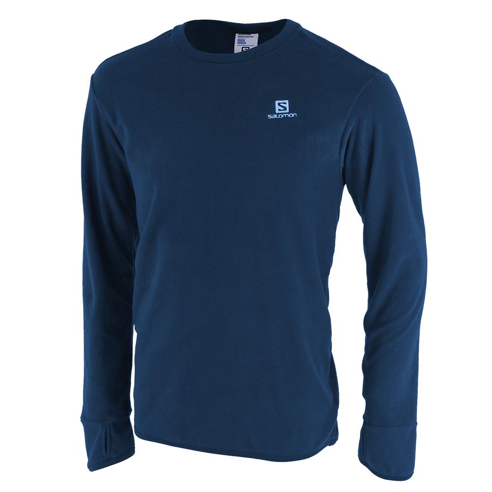 Black Men's Salomon KABRU M Pullover | 501-RTVXPI