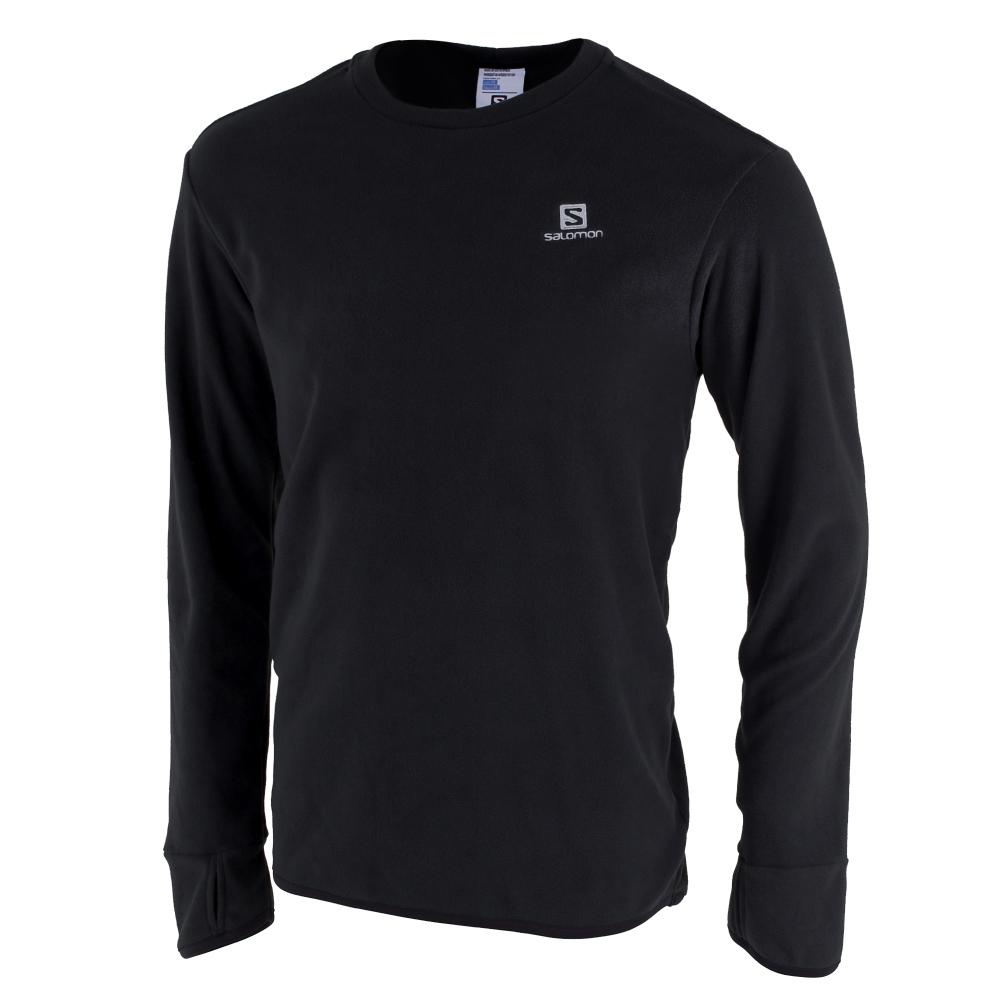 Black Men\'s Salomon KABRU M Pullover | 501-RTVXPI