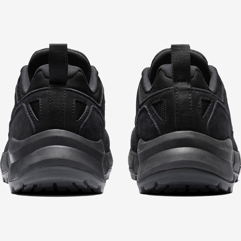 Black Men's Salomon ODYSSEY ADVANCED Sneakers | 742-WAJHQI