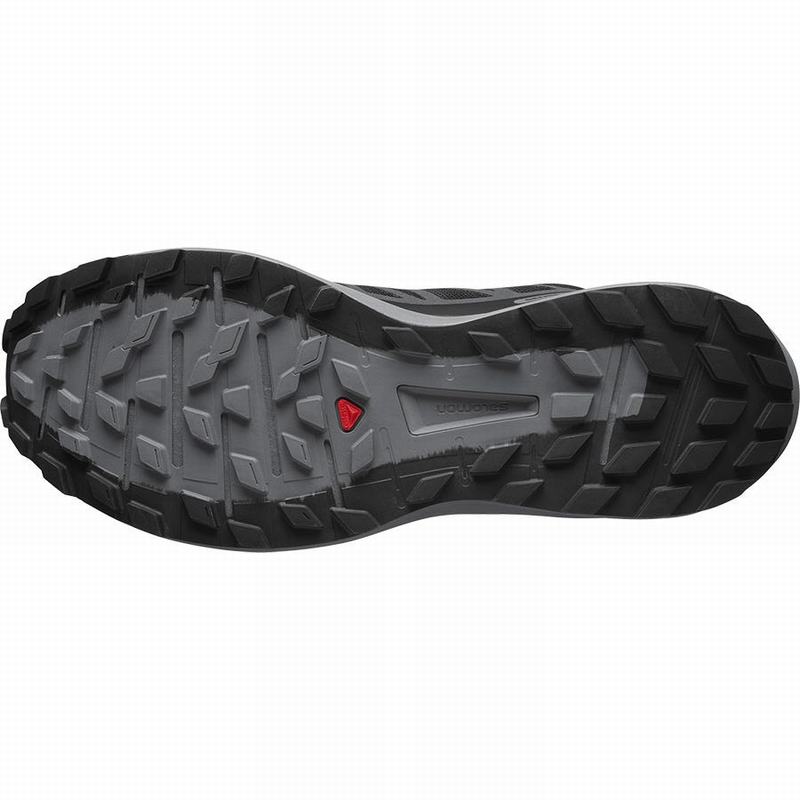 Black Men's Salomon SENSE RIDE 4 GORE-TEX INVISIBLE FIT Trail Running Shoes | 784-VTAKER