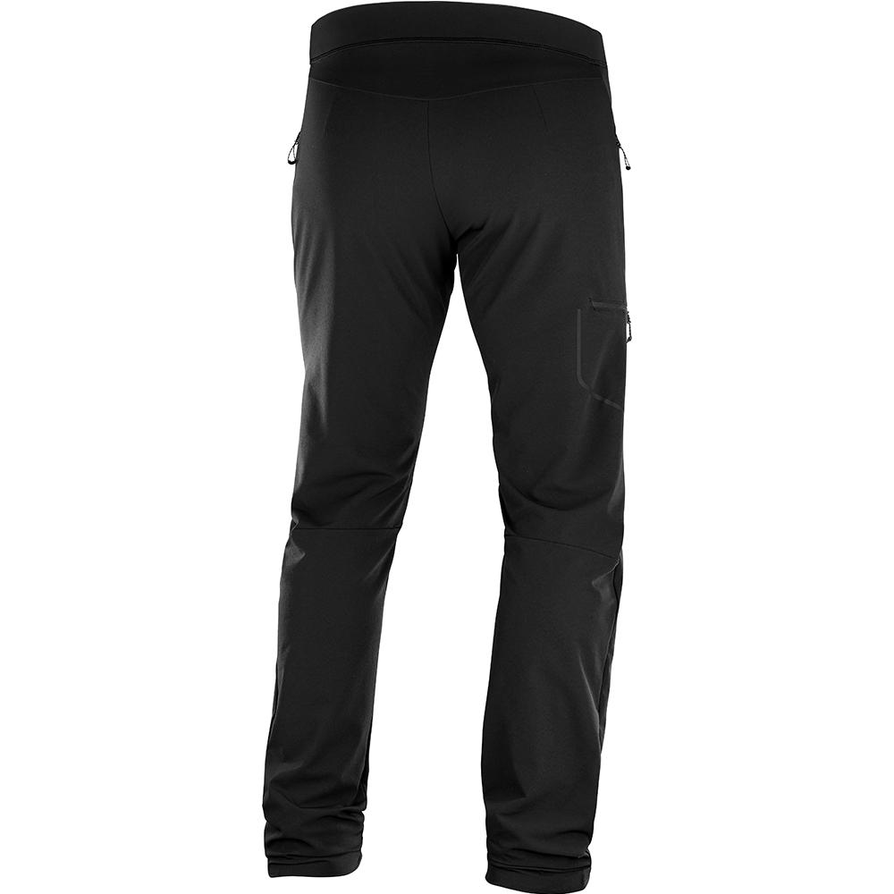 Black Men's Salomon WAYFARER AS TAPERED Pants | 739-TBOLKV