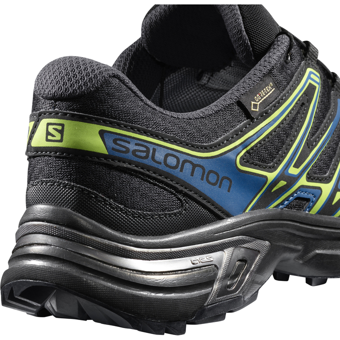 Black Men's Salomon WINGS FLYTE 2 GTX Trail Running Shoes | 061-SLQDWY