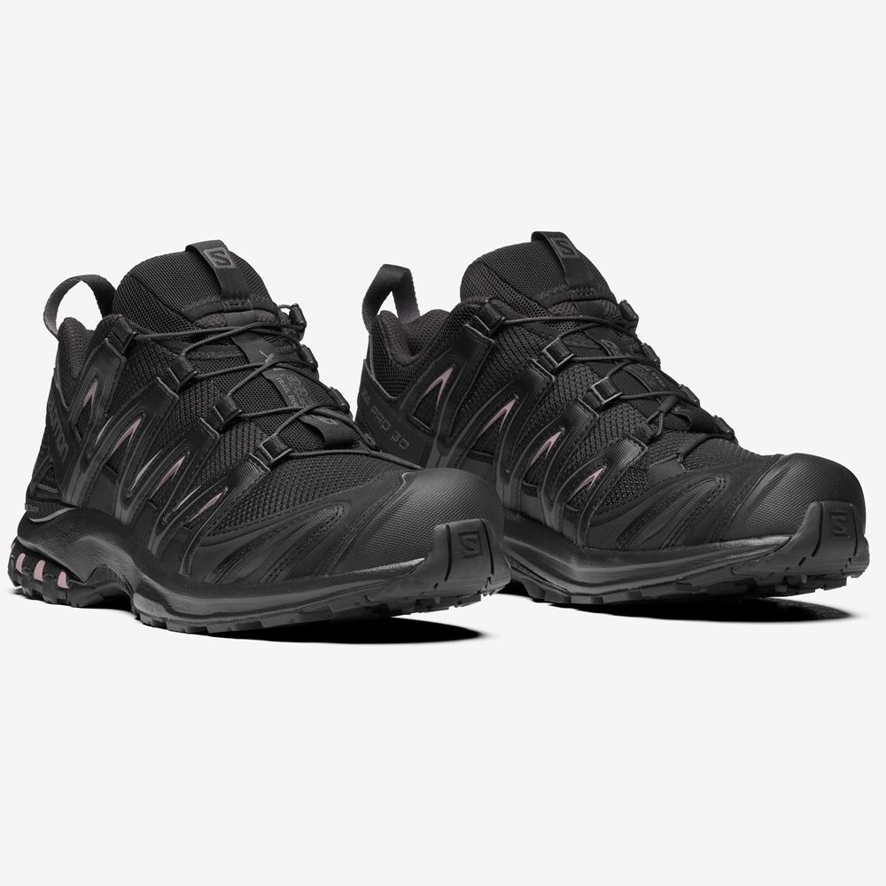 Black Men's Salomon XA PRO 3D Sneakers | 493-MTWCNO