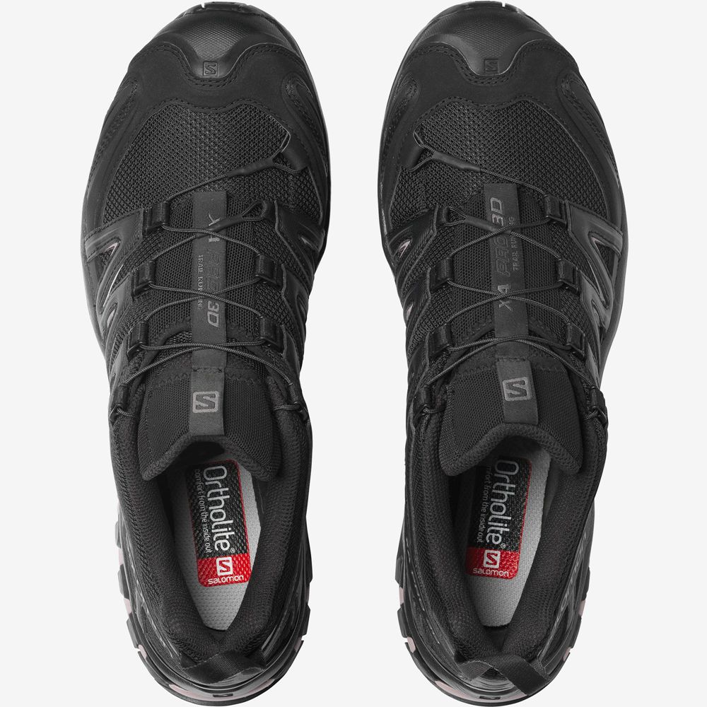 Black Men's Salomon XA PRO 3D Sneakers | 493-MTWCNO