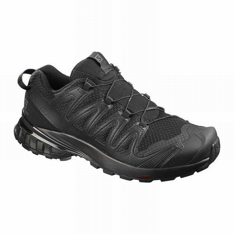 Black Men\'s Salomon XA PRO 3D V8 Trail Running Shoes | 975-OVLJWM