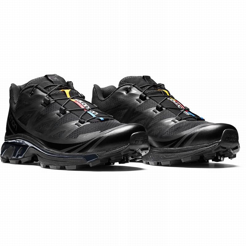 Black Men's Salomon XT-6 Trail Running Shoes | 791-TEXRWI