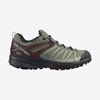 Black Men's Salomon X CREST GORE-TEX Hiking Shoes | 492-KTHCMA