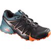 Black / Orange Men's Salomon SPEEDCROSS VARIO 2 Trail Running Shoes | 017-XNVSEC