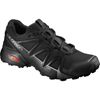 Black / Orange Men's Salomon SPEEDCROSS VARIO 2 Trail Running Shoes | 017-XNVSEC