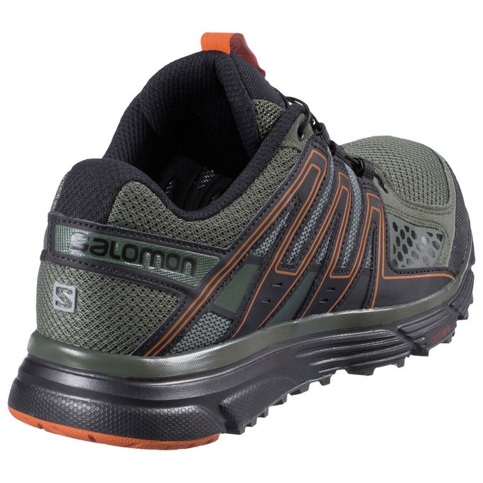 Black / Silver Men's Salomon X-MISSION 3 Trail Running Shoes | 598-ODLGPY