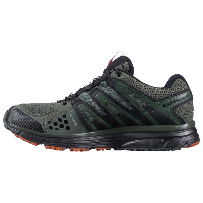 Black / Silver Men's Salomon X-MISSION 3 Trail Running Shoes | 598-ODLGPY