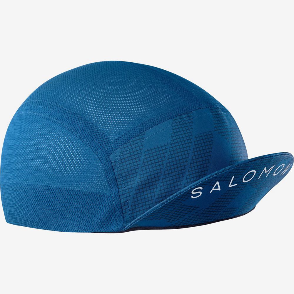 Black Women's Salomon AIR LOGO Caps | 032-PGIRMB