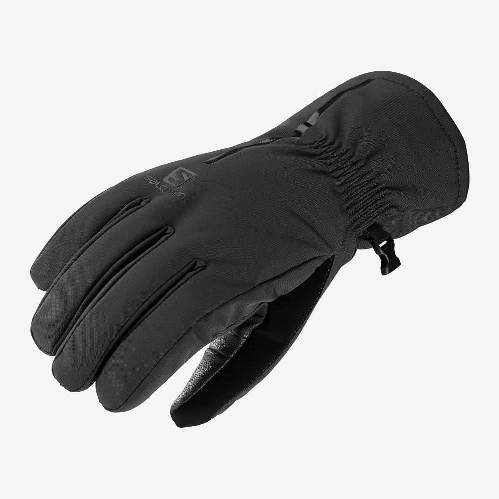 Black Women's Salomon PROPELLER ONE W Gloves | 739-XEOTYQ