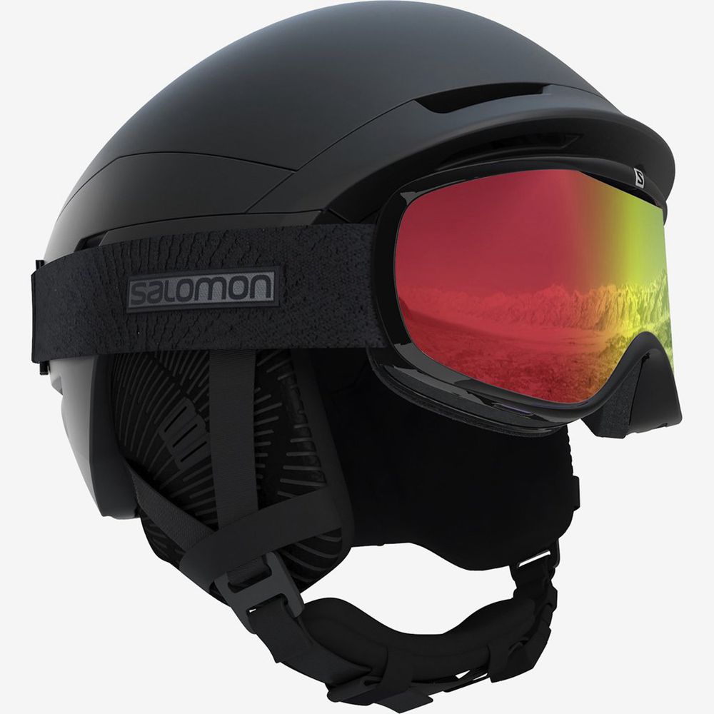 Black Women's Salomon QUEST ACCESS Helmets | 291-MKRWIL