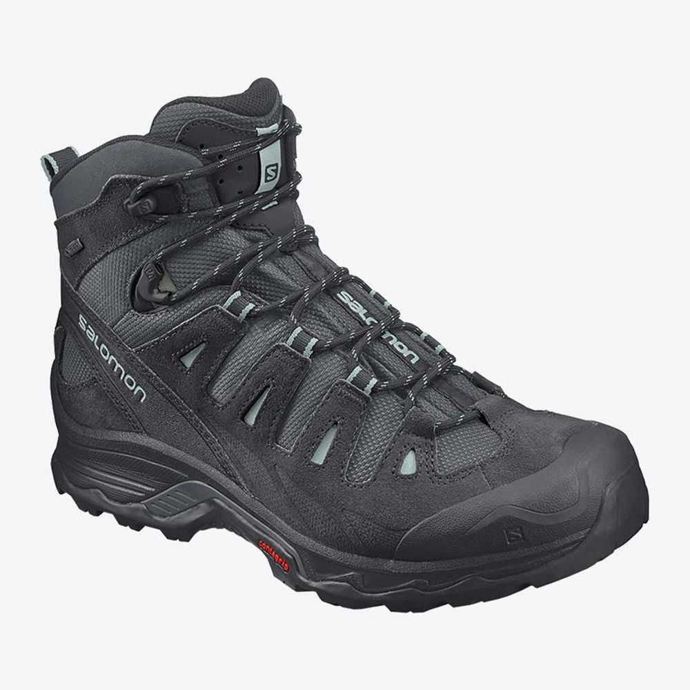 Black Women\'s Salomon QUEST PRIME GTX Hiking Shoes | 784-UHZMRO