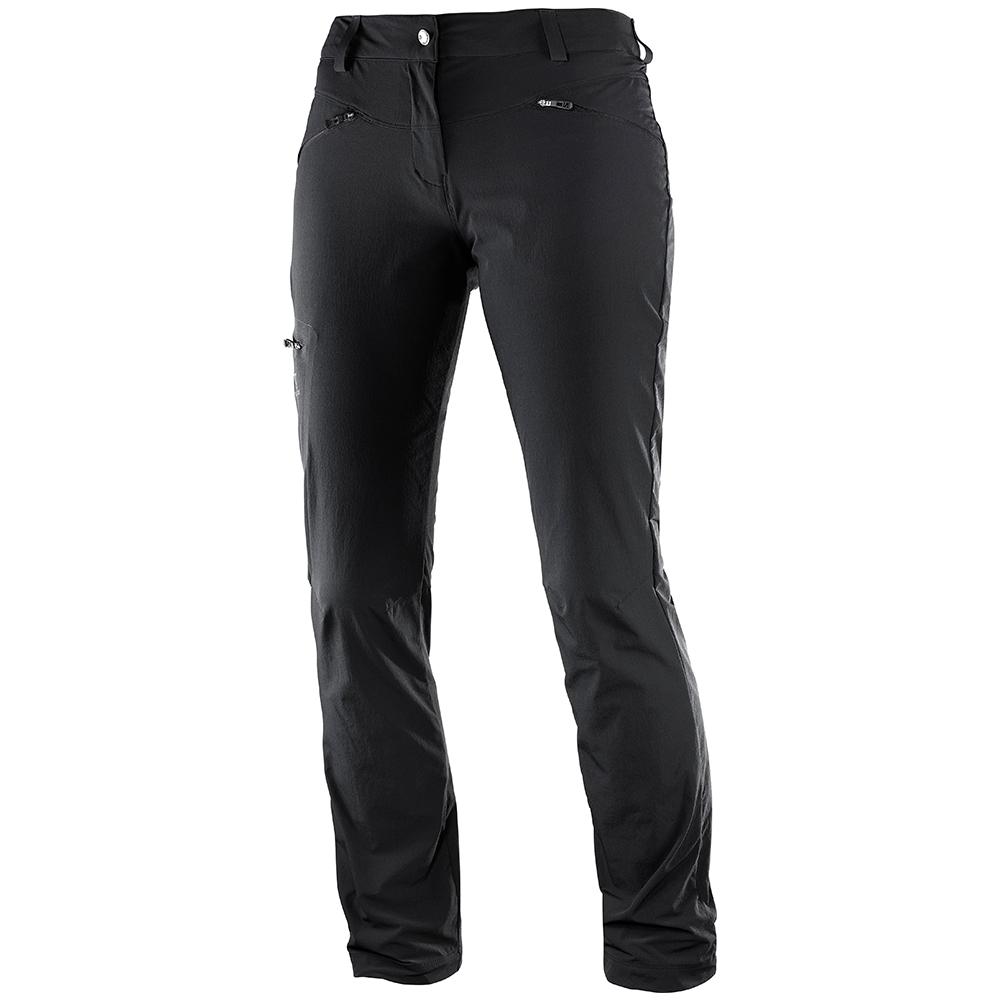 Black Women's Salomon WAYFARER W Pants | 872-CDSYIV