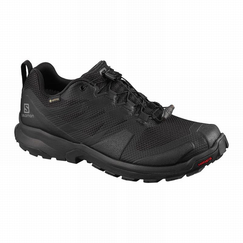 Black Women\'s Salomon XA ROGG GTX W Trail Running Shoes | 986-YIFSAT