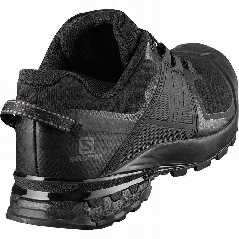 Black Women's Salomon XA WILD GORE-TEX Trail Running Shoes | 782-GMKARW