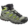 Blue / Black Men's Salomon X ULTRA 3 MID GTX Hiking Shoes | 963-NBZRCK