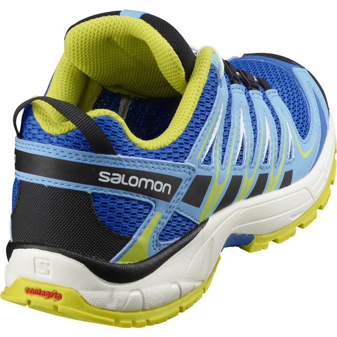 Blue Kids' Salomon XA PRO 3D J Trail Running Shoes | 691-YEBHFA