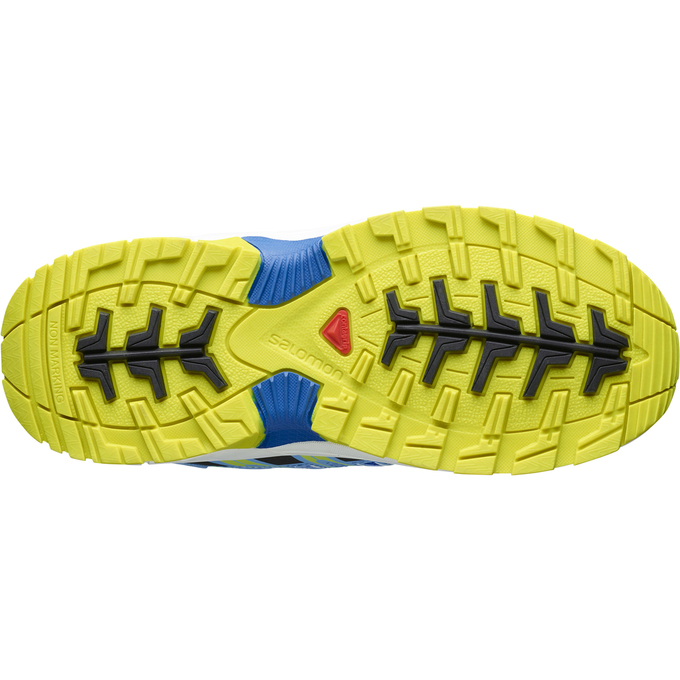 Blue Kids' Salomon XA PRO 3D J Trail Running Shoes | 691-YEBHFA