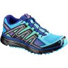 Blue / Light Blue Women's Salomon X-MISSION 3 W Trail Running Shoes | 743-QLTERZ