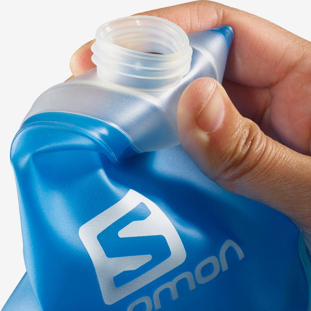 Blue Women's Salomon SOFT FLASK 500ML/17OZ Packs | 394-QEFSCA