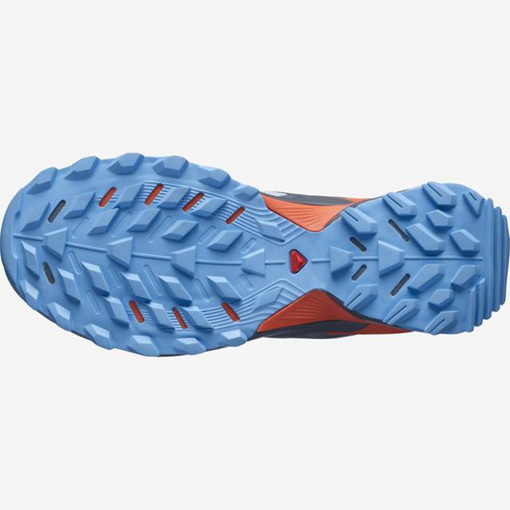 Blue Women's Salomon WINGS SKY Trail Running Shoes | 396-KFSNUA