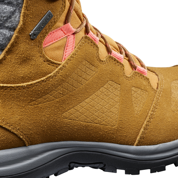 Brown Men's Salomon ELLIPSE GTX Winter Boots | 452-ZCVUAI