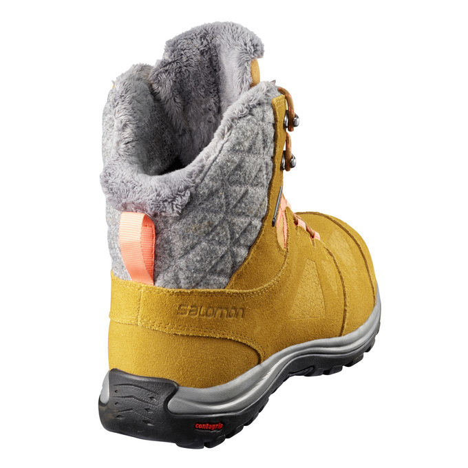 Brown Men's Salomon ELLIPSE GTX Winter Boots | 452-ZCVUAI