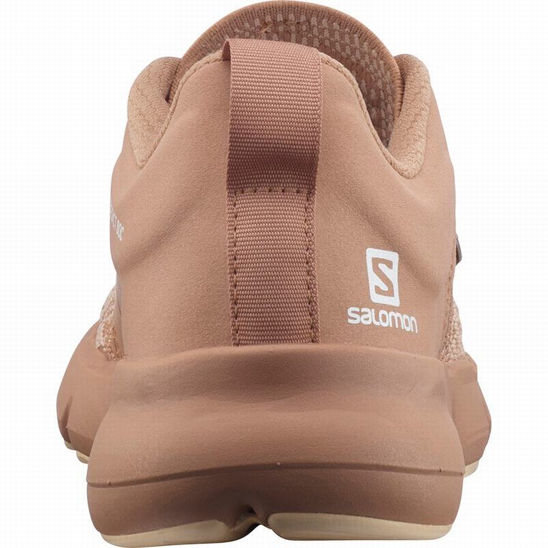 Brown Women's Salomon PREDICT SOC W Road Running Shoes | 395-LZPSBQ