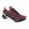 Burgundy / Black Women's Salomon SUPERCROSS BLAST GTX W Trail Running Shoes | 397-DXHZBV