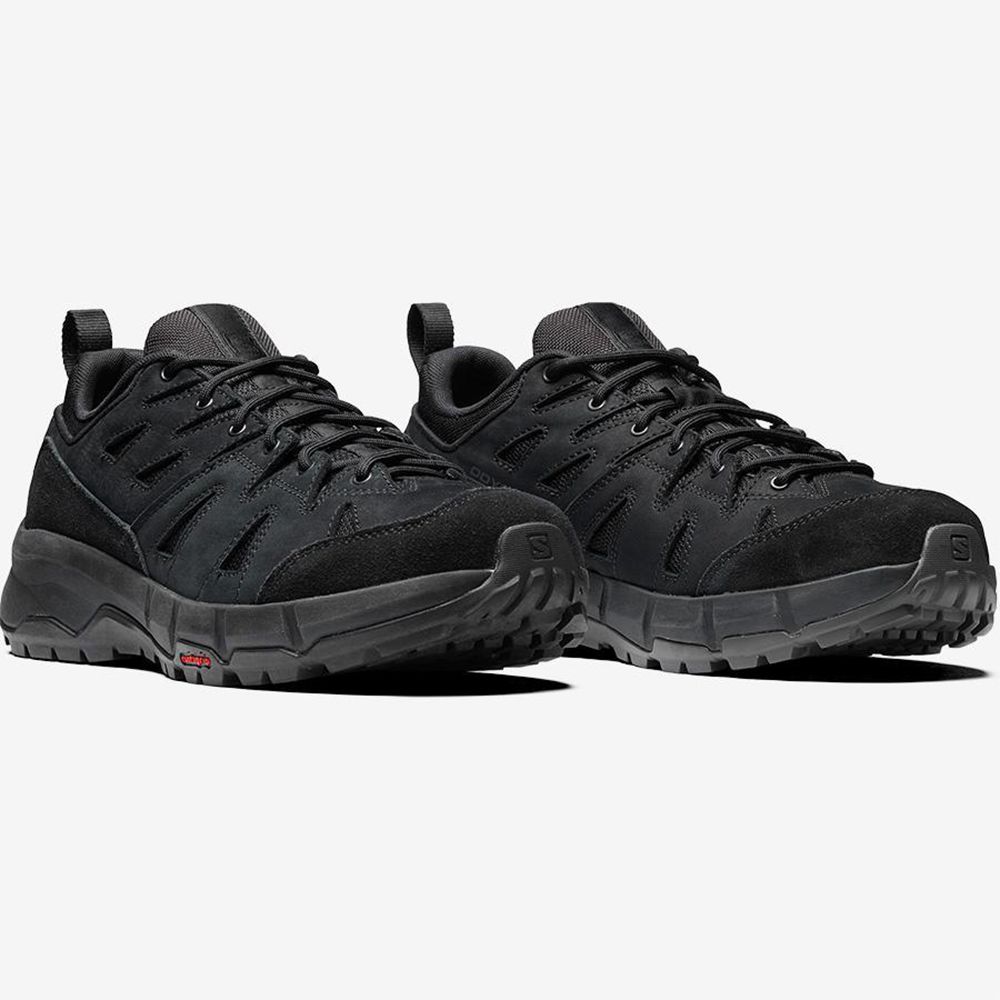 Darkkhaki Men's Salomon ODYSSEY ADVANCED Sneakers | 796-JBZWRS