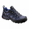 Green / Grey Women's Salomon X ULTRA 3 GORE-TEX Hiking Shoes | 249-CTQZKX