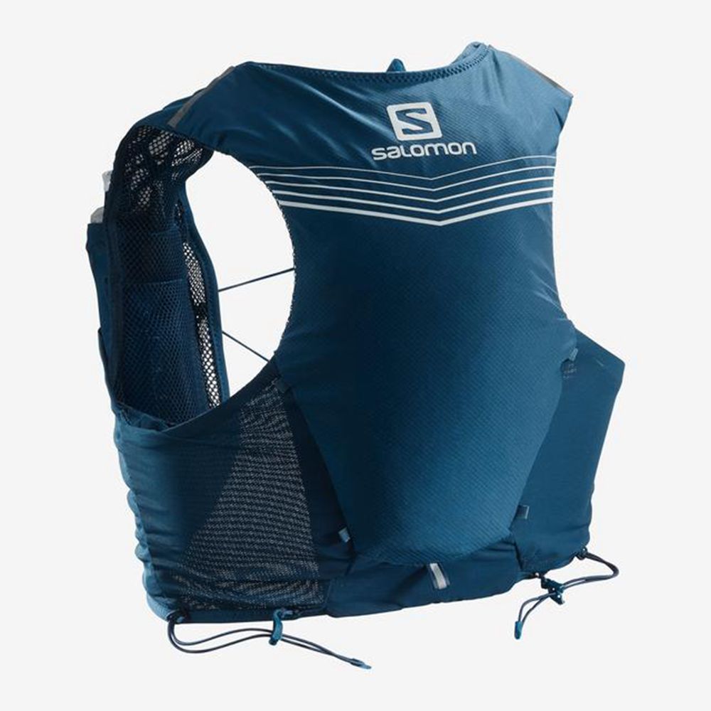 Green Men's Salomon ADV SKIN 5 SET HYDRATION PACK Packs | 803-GCFPHJ