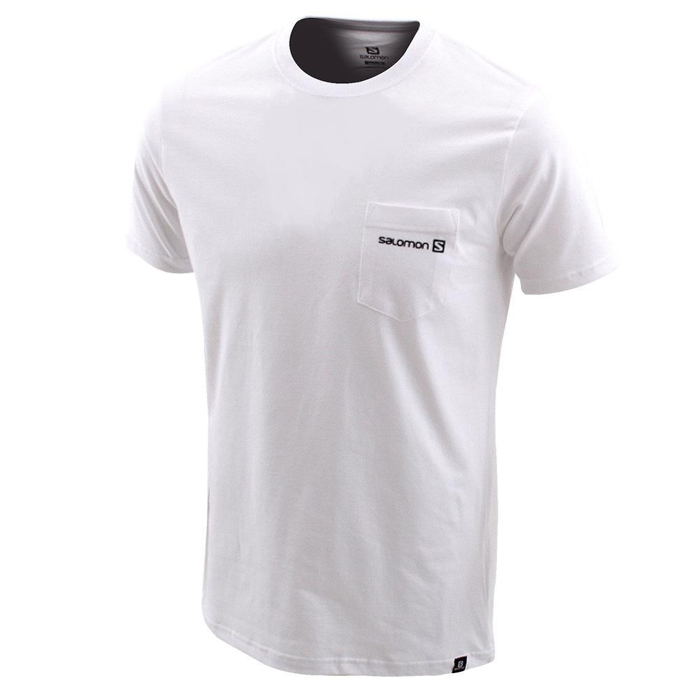 Green Men's Salomon UNDERWORLD SS M T Shirts | 485-VISGBU