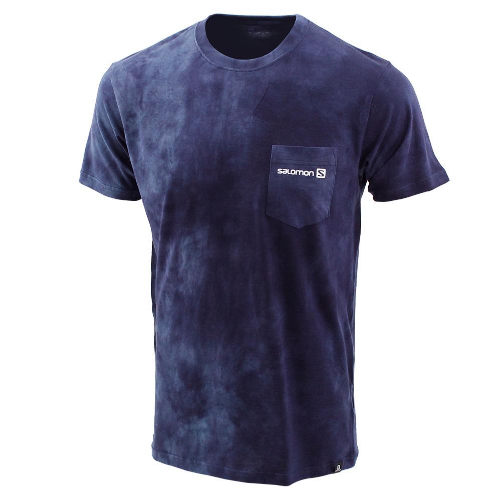 Green Men's Salomon UNDERWORLD SS M T Shirts | 485-VISGBU