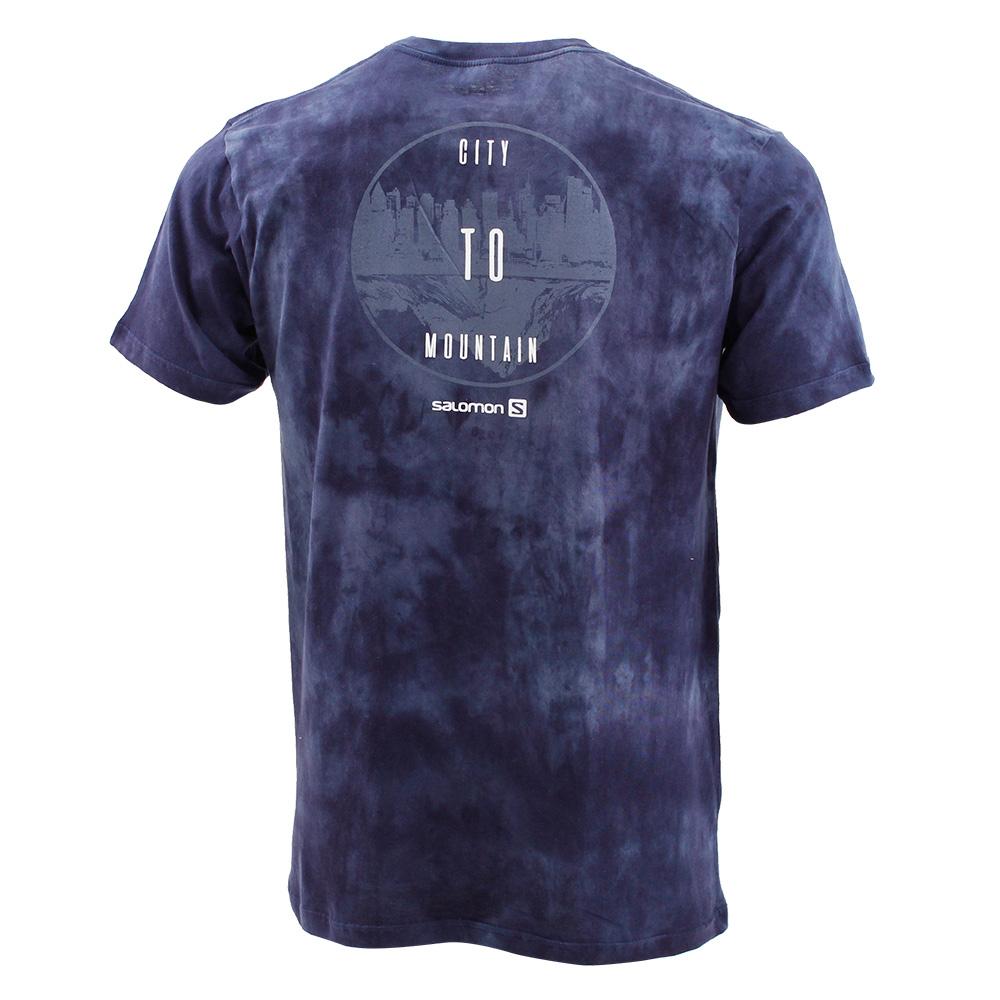 Green Men's Salomon UNDERWORLD SS M T Shirts | 485-VISGBU