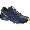 Grey / Black Men's Salomon SPEEDCROSS 4 WIDE Trail Running Shoes | 605-WQGLXZ