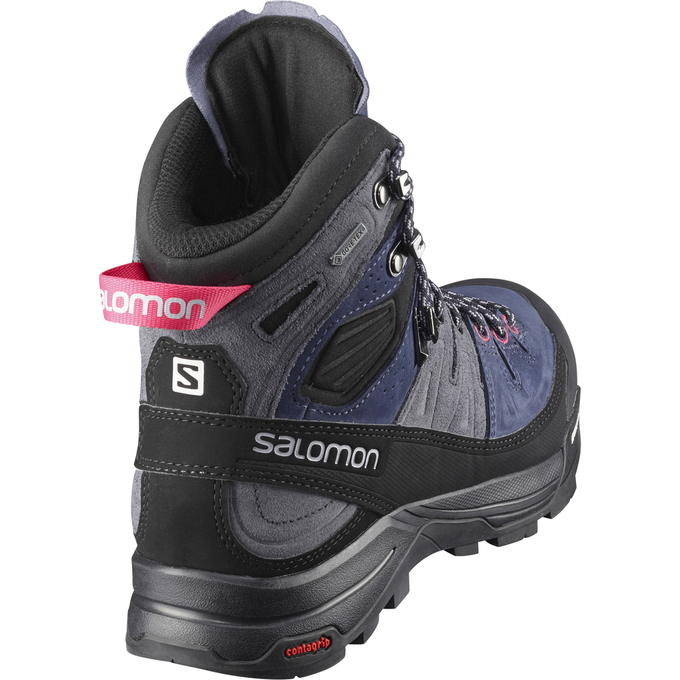 Grey / Black Men's Salomon X ALP HIGH LTR GTX W Hiking Boots | 561-KNODAC