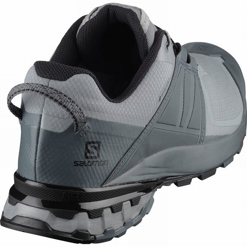 Grey Men's Salomon XA WILD GORE-TEX Trail Running Shoes | 520-ZOWPLJ