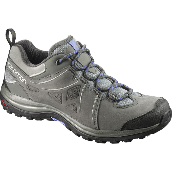 Grey Women\'s Salomon ELLIPSE 2 LTR W Hiking Shoes | 456-QFPDBT