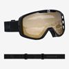 Khaki Women's Salomon AKSIUM OTG BLACK Goggles | 047-UMYJBP