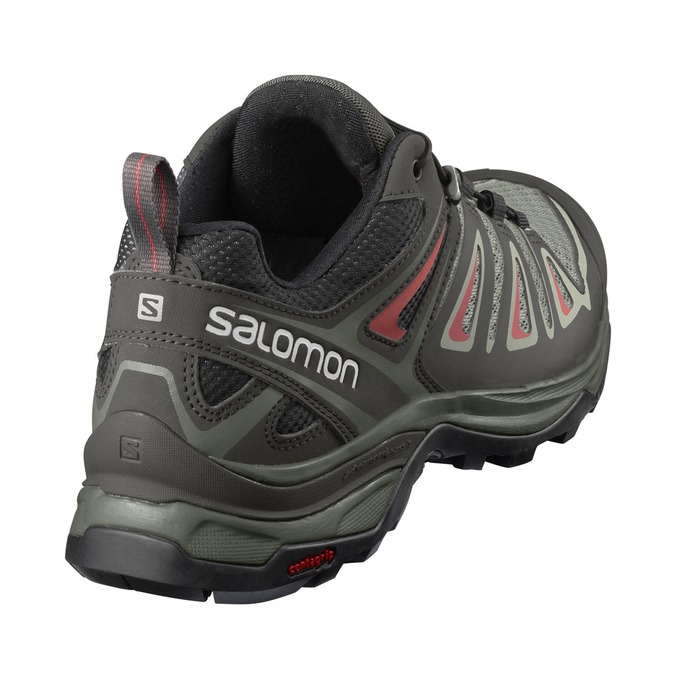 Light Turquoise / Black Women's Salomon X ULTRA 3 W Hiking Shoes | 491-KAOURB