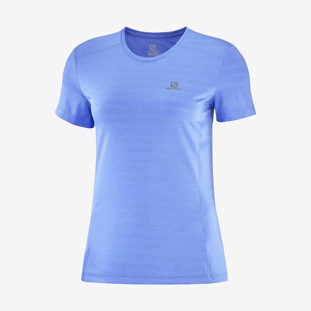 Marina Women's Salomon XA W Short Sleeve T Shirts | 046-OIGUTV