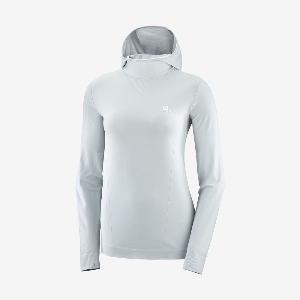 Mint Women's Salomon ESSENTIAL SEAMLESS Midlayers | 709-ORMTCK