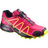 Navy / Black Women's Salomon SPEEDCROSS 4 WIDE W Trail Running Shoes | 520-ZLECND