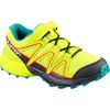 Navy / Yellow Kids' Salomon SPEEDCROSS BUNGEE K Trail Running Shoes | 429-NURTHZ